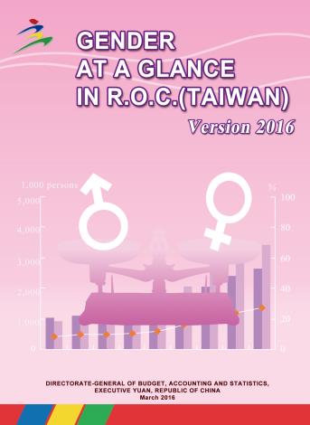 Gender at a Glance in R.O.C.(Taiwan) Version 2016_圖